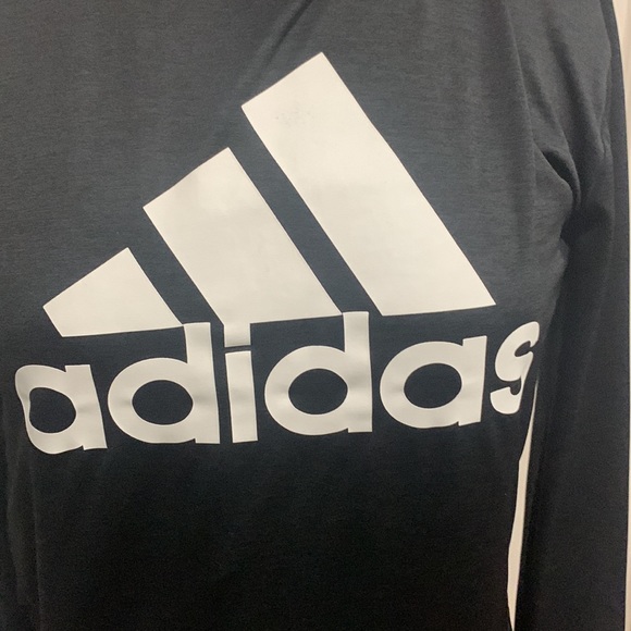 Adidas mens essentials big logo hoodie - Picture 5 of 7